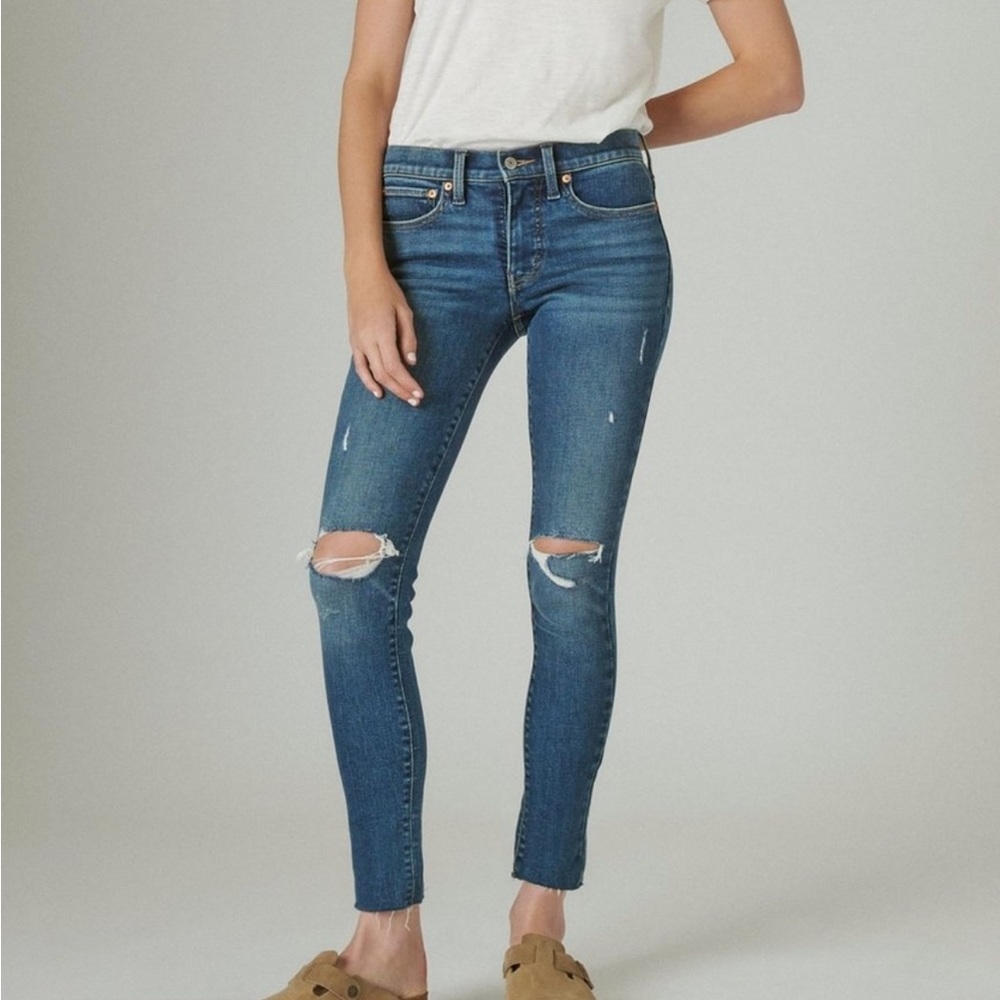 Lucky brand Bridgette skinny Jean